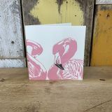 Flamingos Card