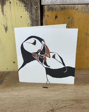 Puffins Card