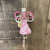 Pink And White Spiral Fairy