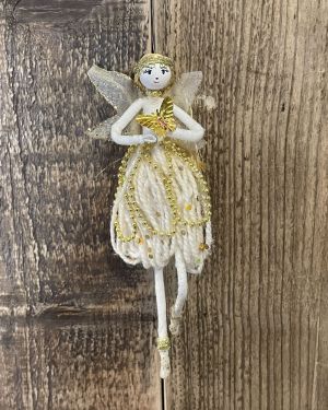 White And Gold Fairy