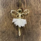 White And Gold Mini Fairy