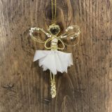 White And Gold Mini Fairy