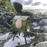 Ceramic Green Ram Ornament