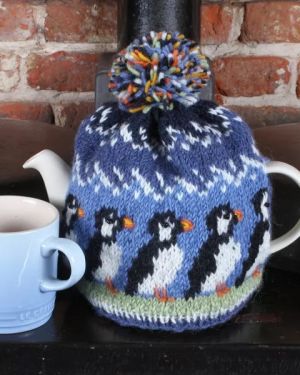 Circus Of Puffins Tea Cosy