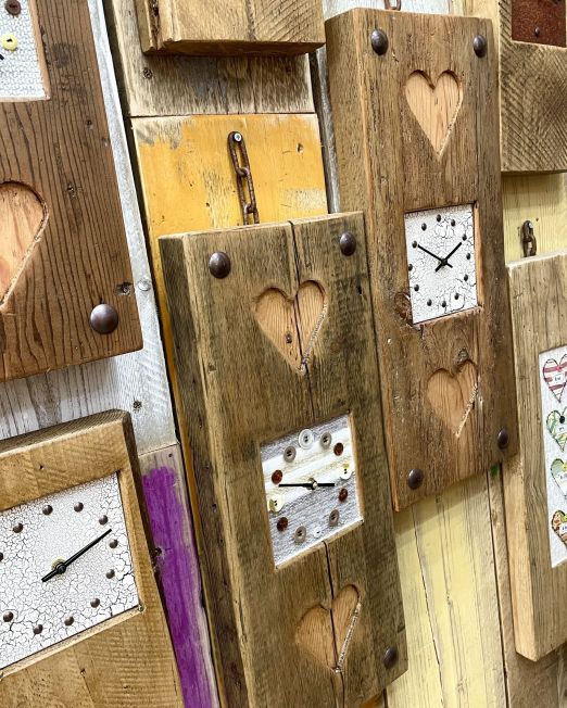 Reclaimed Timber Clocks