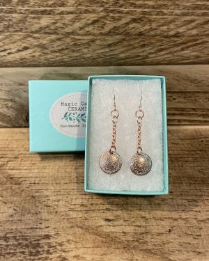 Copper Small Chain Earrings