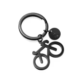 Black Bike Keyring
