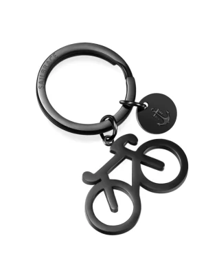 Black Bike Keyring