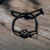 Black Bike Bracelet
