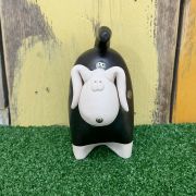 Ceramic Black Dog