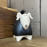 Ceramic Black Dog