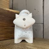 Ceramic Daisy Cat