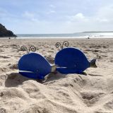 Ceramic Blue Whales