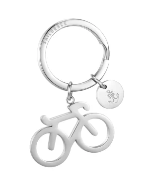 Silver Bike Keyring