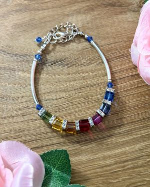 Multicolour Crystal Bracelet