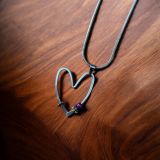 Purple Heart Necklace