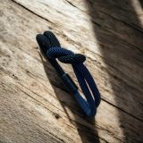 Black And Blue Rope Bracelet