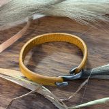 Tan Retro Leather Bracelet