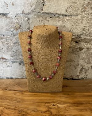 Red Imperial Jasper Necklace