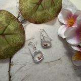Heart Frame Earrings