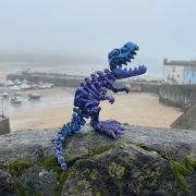Purple And Blue T-Rex