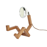 Mini Vintage White Lamp