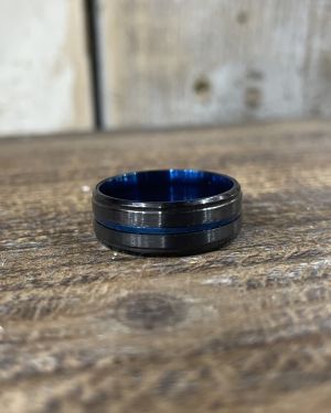 Black And Blue Ring