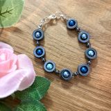 Blue Hematite Bracelet