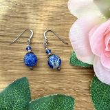 Blue Jasper Earrings
