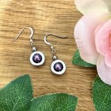 Purple Hematite Earrings