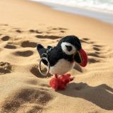 Paul The Puffin Keyring