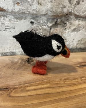 Paul The Puffin Keyring