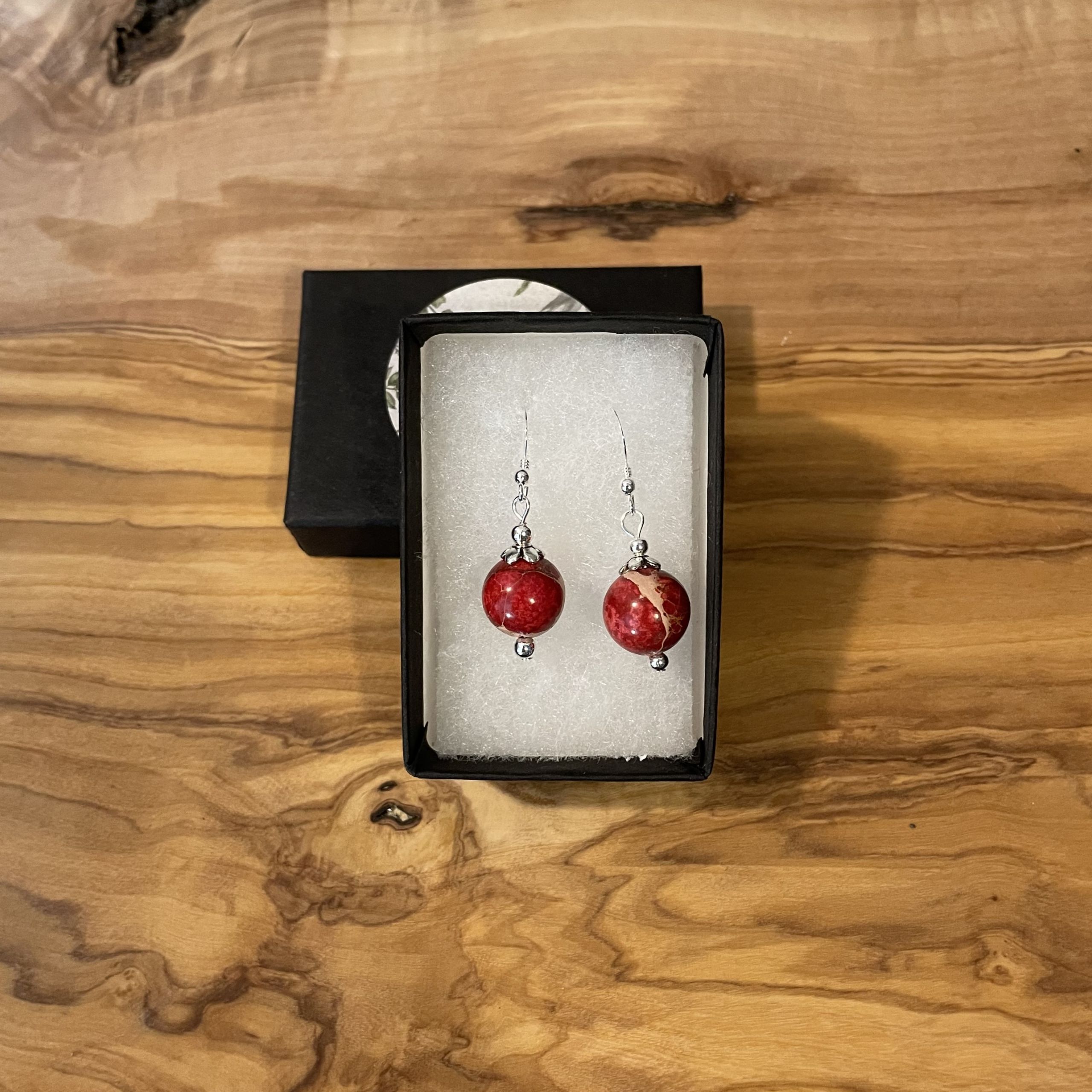 Red Jasper Earrings