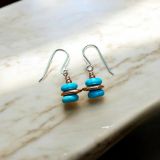 Copper Stone Earrings