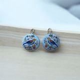 Ceramic Bird Earrings