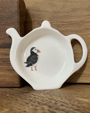 Puffin Tea Bag Dish