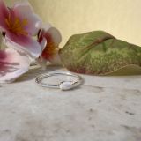 White Lali Stone Ring