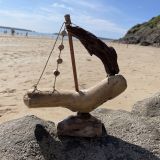 Medium Driftwood Boat