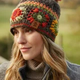 Woodstock Earth Bobble Beanie