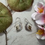 Hare On The Moon Earrings