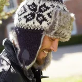 Yukon Charcoal Fur Trapper Hat