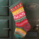 Reindeer Christmas Stocking