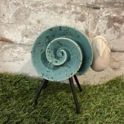 Ceramic Turquoise Sheep Ornament