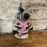 Zebra Finger Puppet