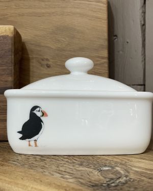 Puffin Butter Dish