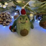 Festive Avocado Christmas Decoration