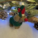 Rudolph Dachshund Christmas Decoration