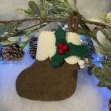 Christmas Pudding Stocking Decoration