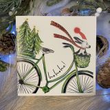 Festive Dog Christmas Card