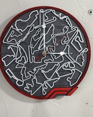 Formula One Clock